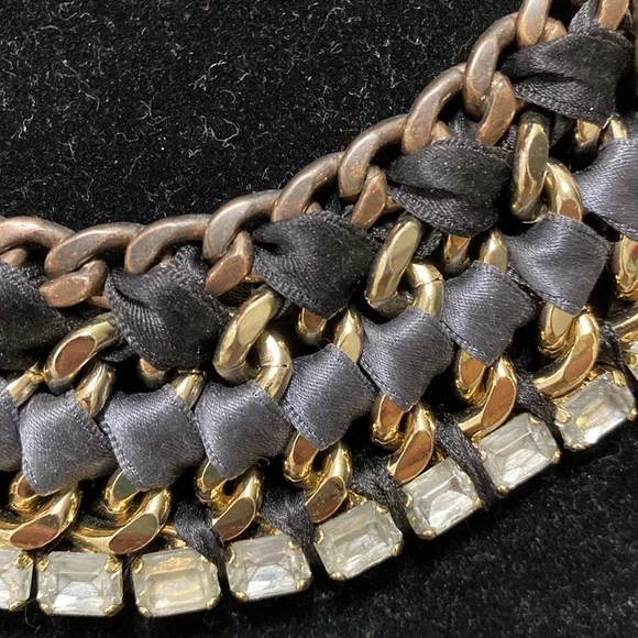 Stella and Dot Metal Collar Necklace One of a Kind - Picture 4 of 4